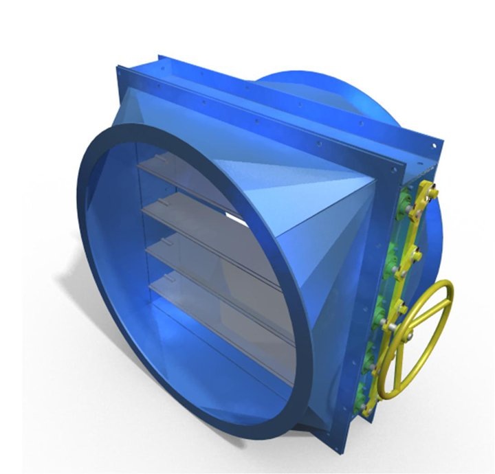 A2004430-手动百叶窗阻尼器